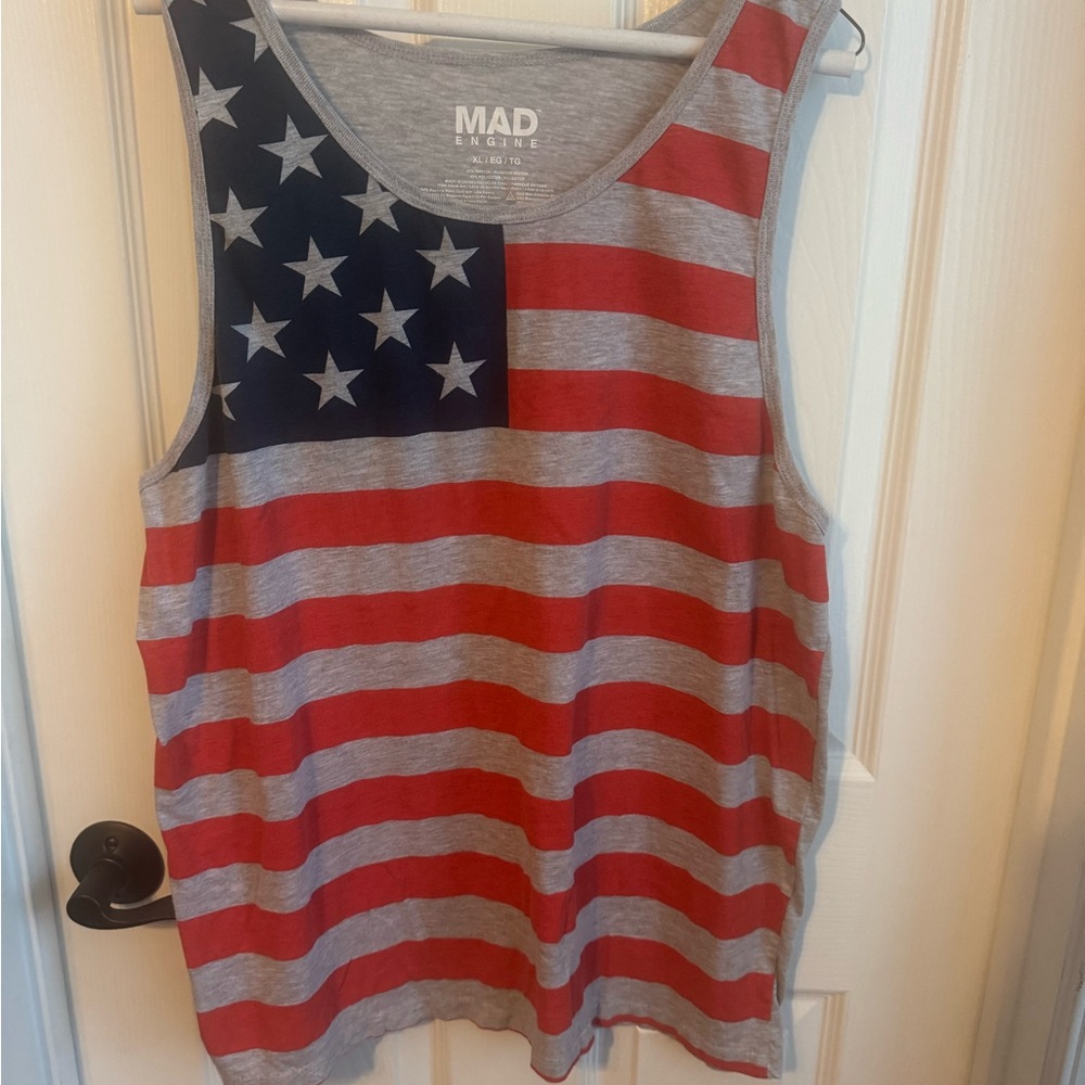 MAD Engine‎ Stars and Stripes Tank Top
